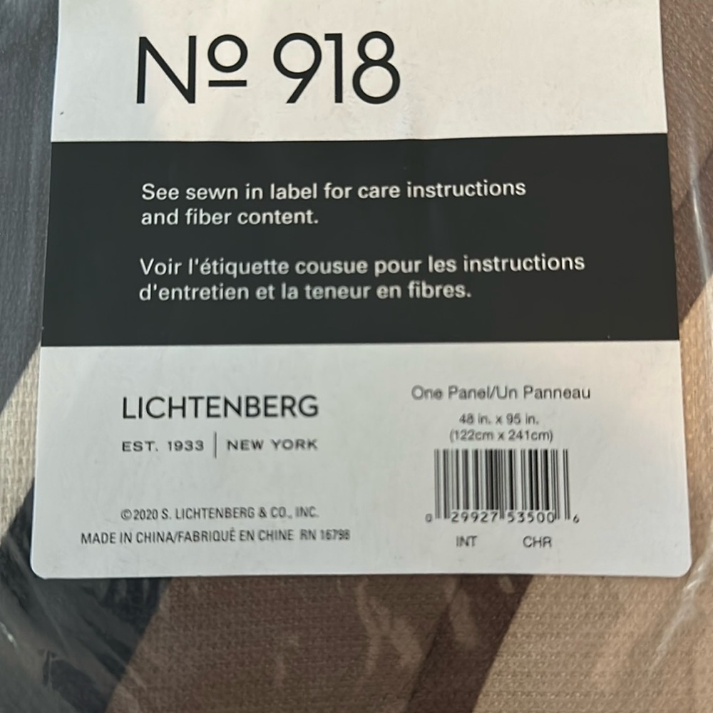 9 panels Lichtenberg No. 918 Panel 48x95 New modern curtains  Home Decor - Picture 5 of 5